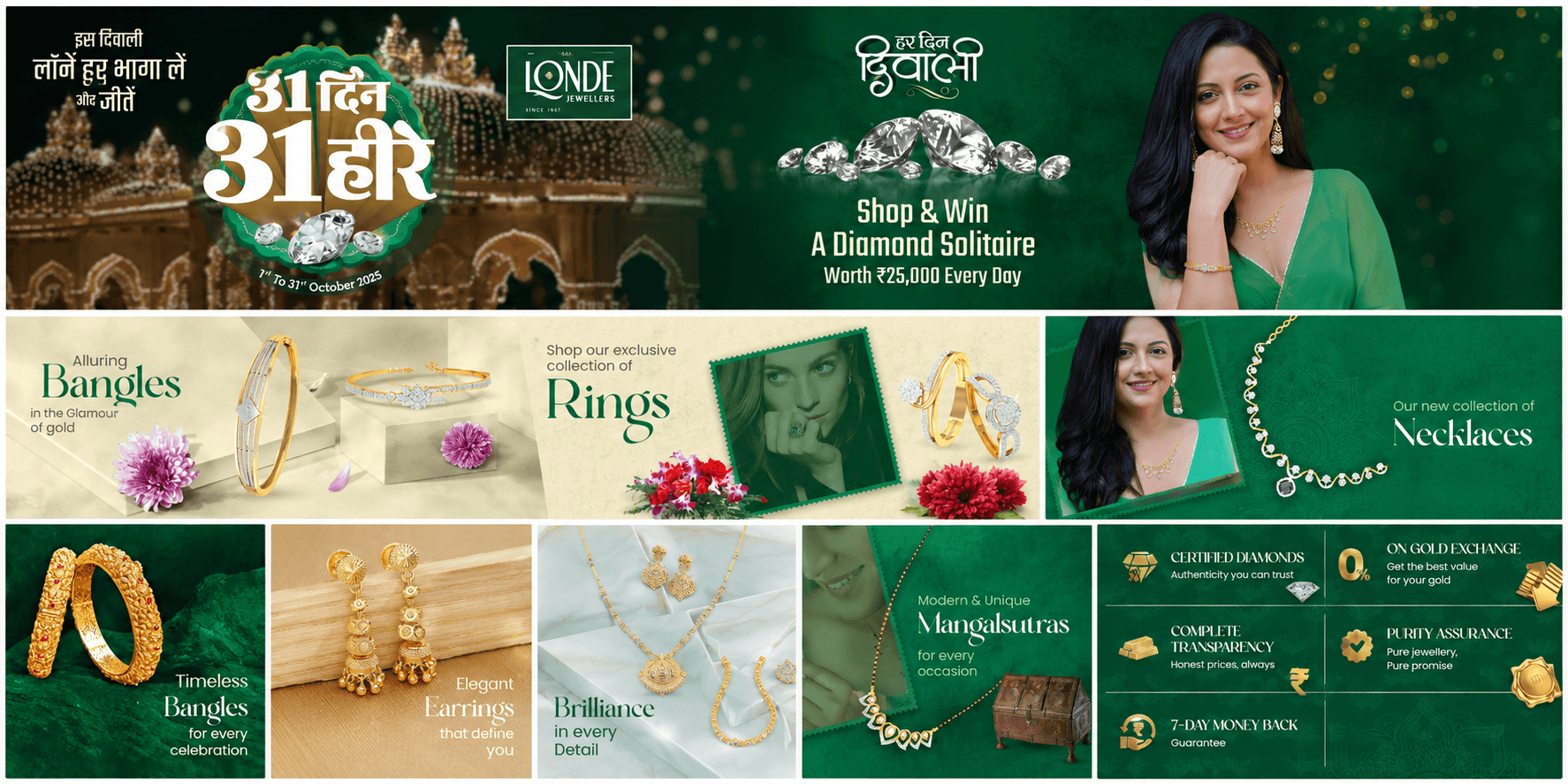 Londe jewellers - shopify store for jewellers