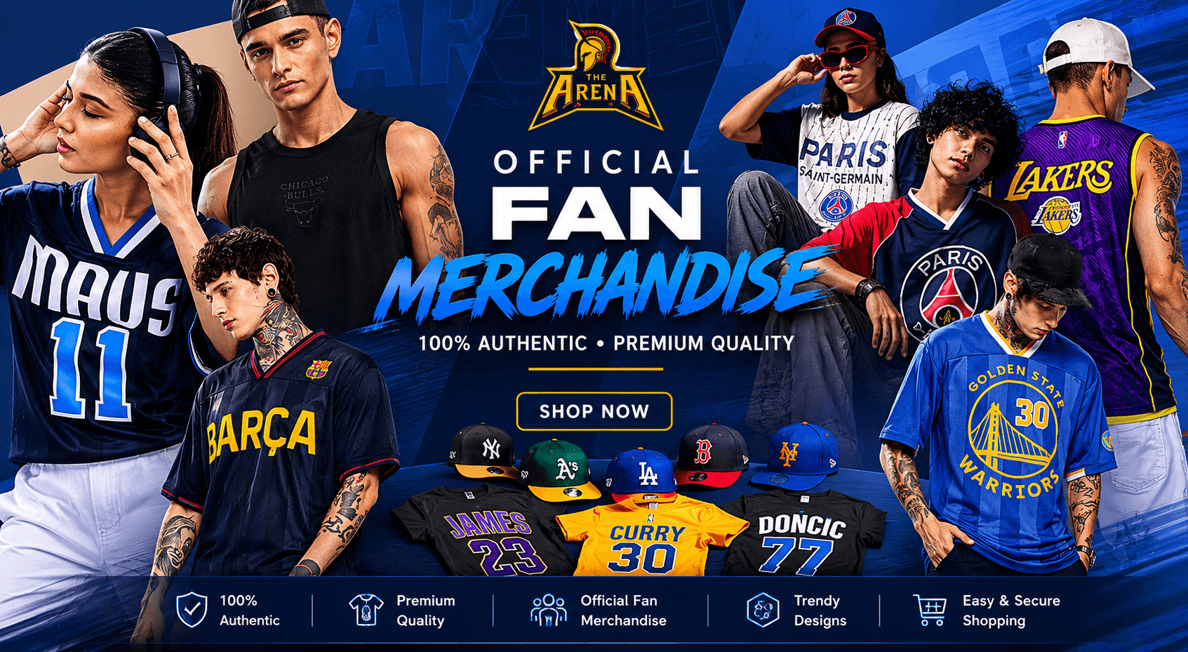 Shopthearena - Shopify store