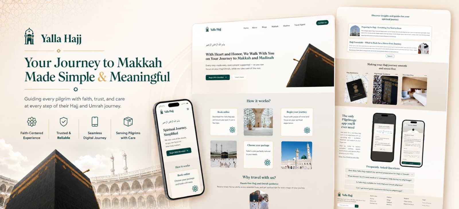 Yalla Haji - framer work