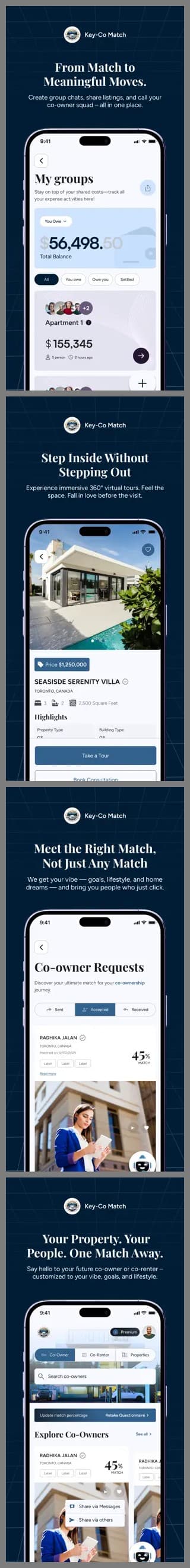 Key co match - Mobile application